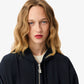 Oversized Wool Blend Popover Jacket - BF0103