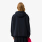 Oversized Wool Blend Popover Jacket - BF0103