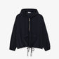 Oversized Wool Blend Popover Jacket - BF0103