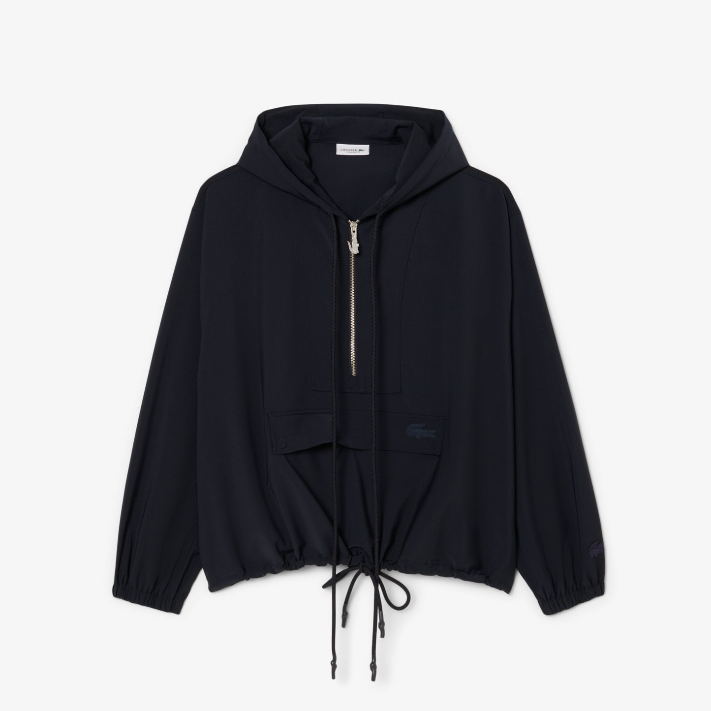 Oversized Wool Blend Popover Jacket - BF0103