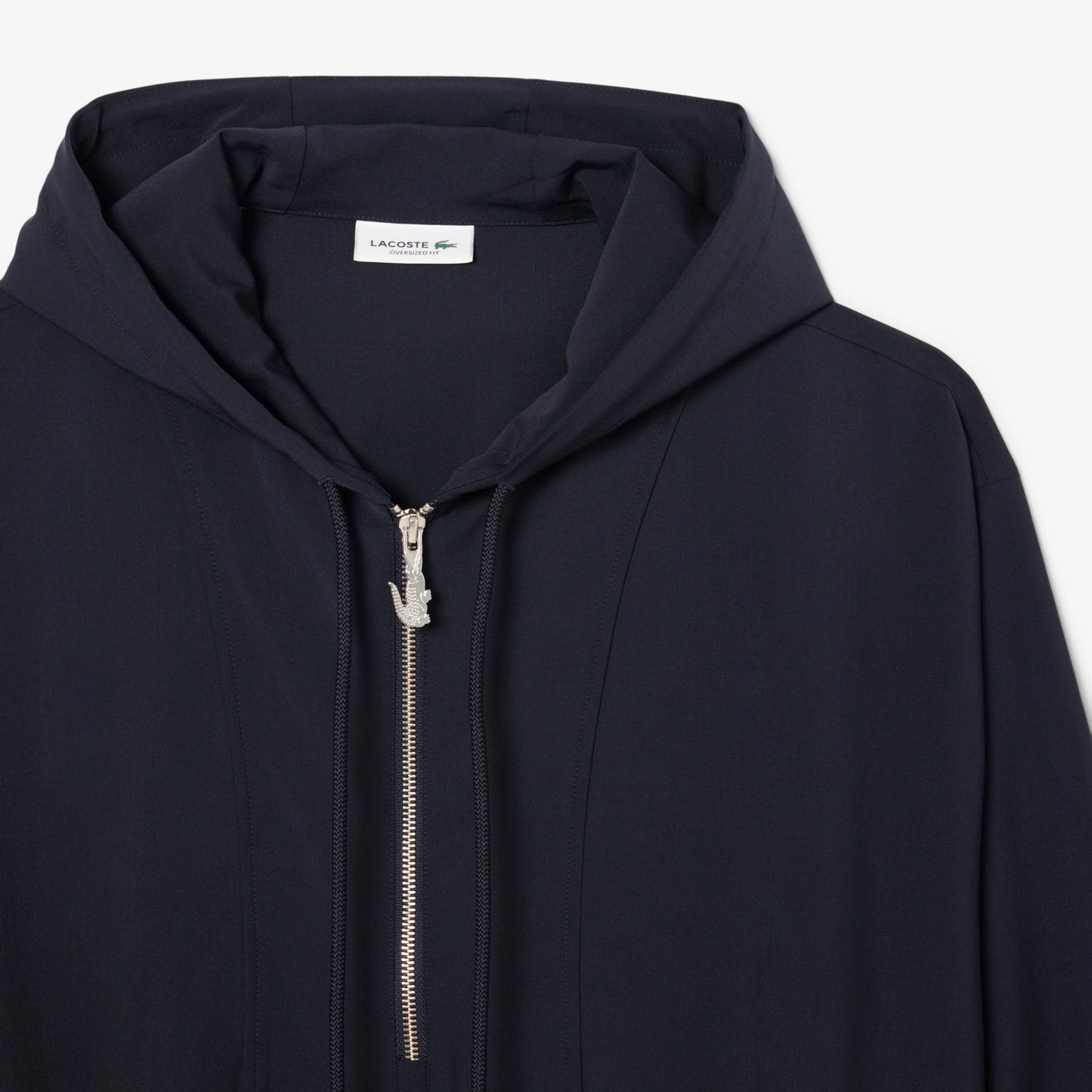 Oversized Wool Blend Popover Jacket - BF0103