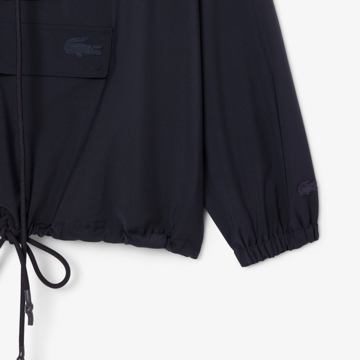 Oversized Wool Blend Popover Jacket - BF0103
