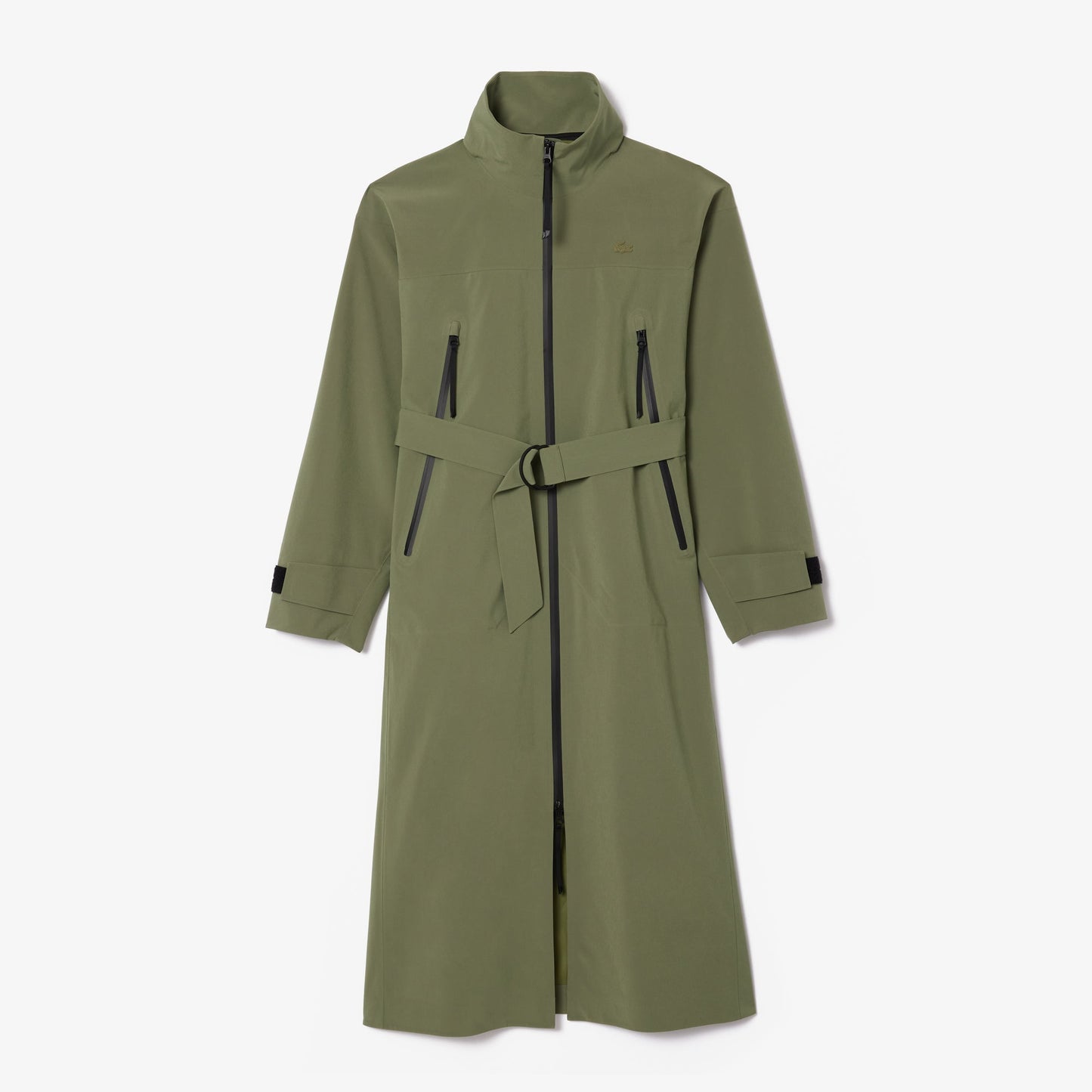 Long Oversized Water-Repellent Parka-BF3265