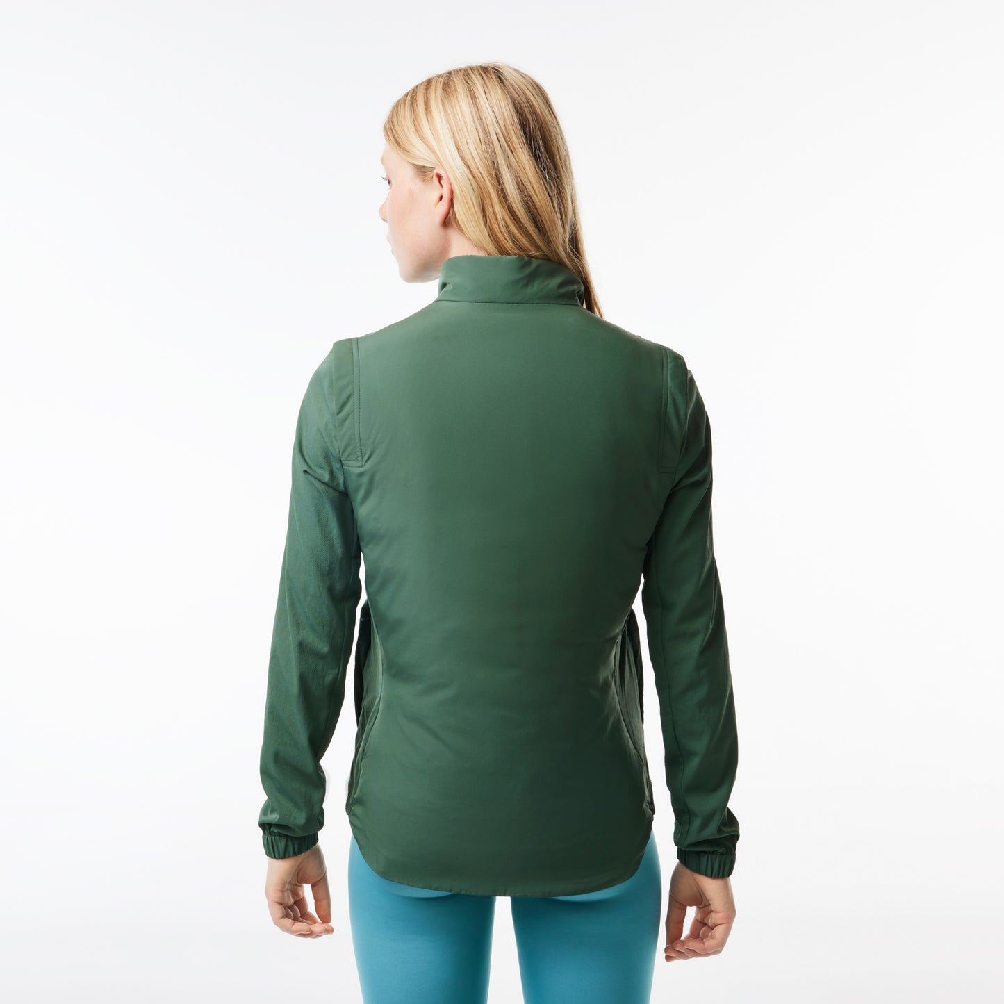 Women's Lacoste SPORT Padded Water-Repellent Golf Sweater