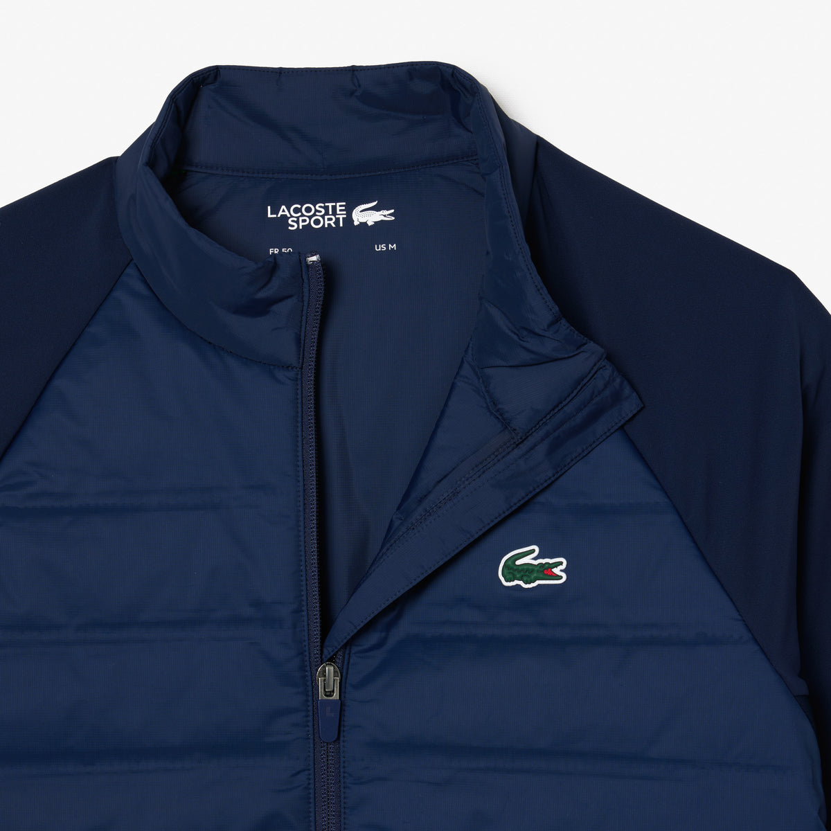 High Neck Quilted Golf Jacket-BH2638