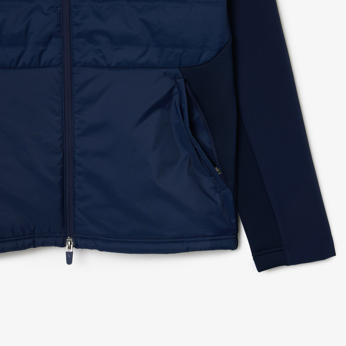 High Neck Quilted Golf Jacket-BH2638