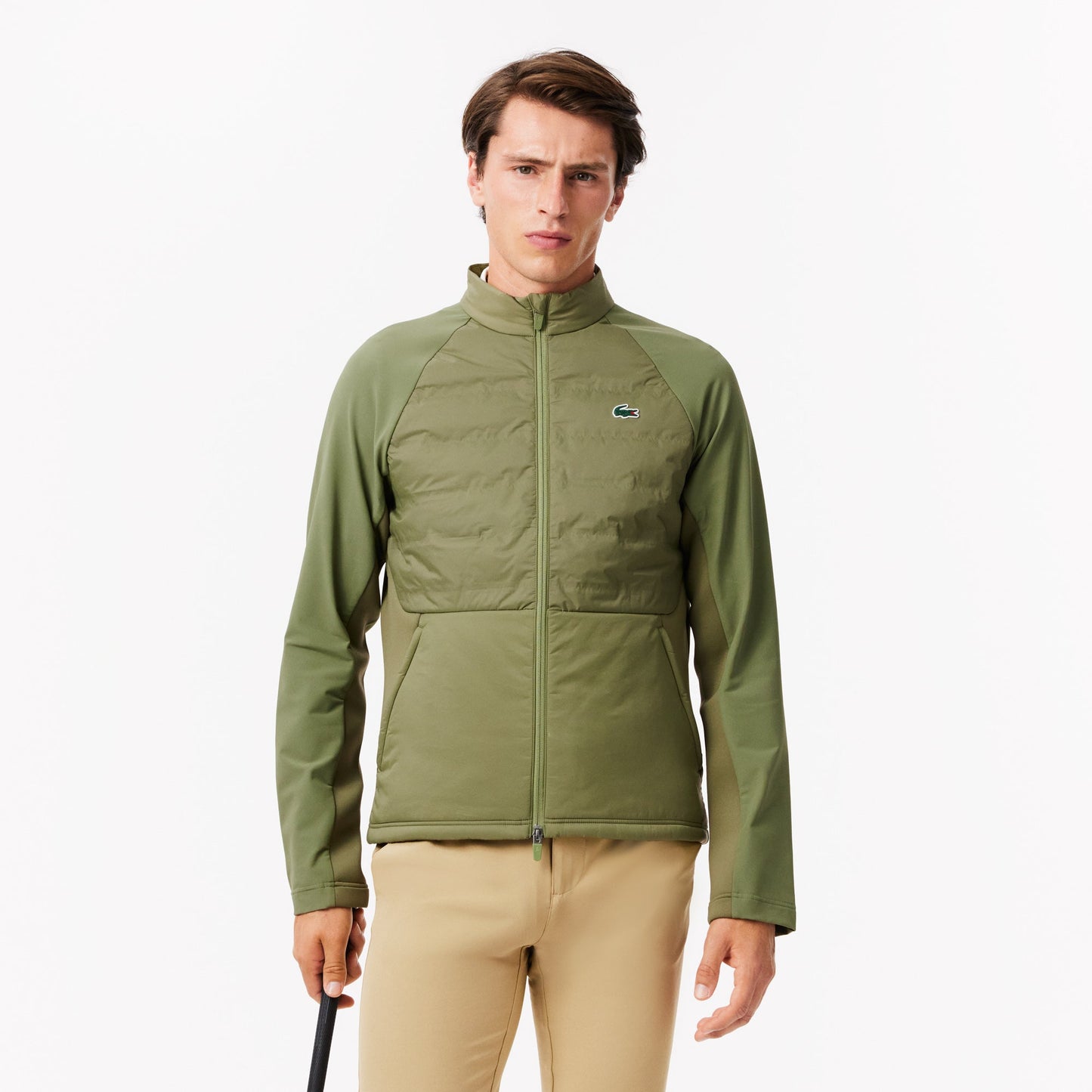 High Neck Quilted Golf Jacket - BH2638