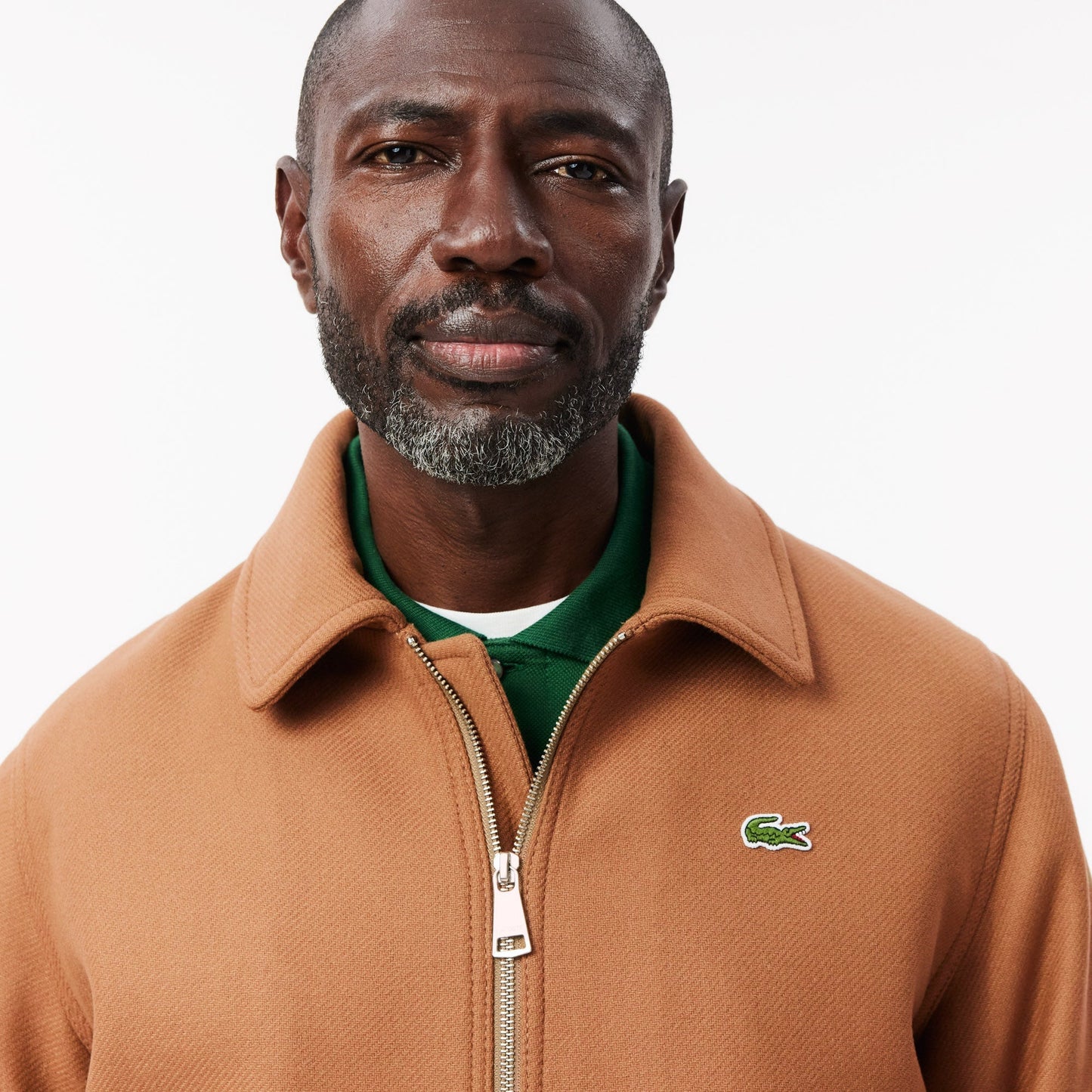 Zipped Padded Wool Aviator Jacket-BH2888