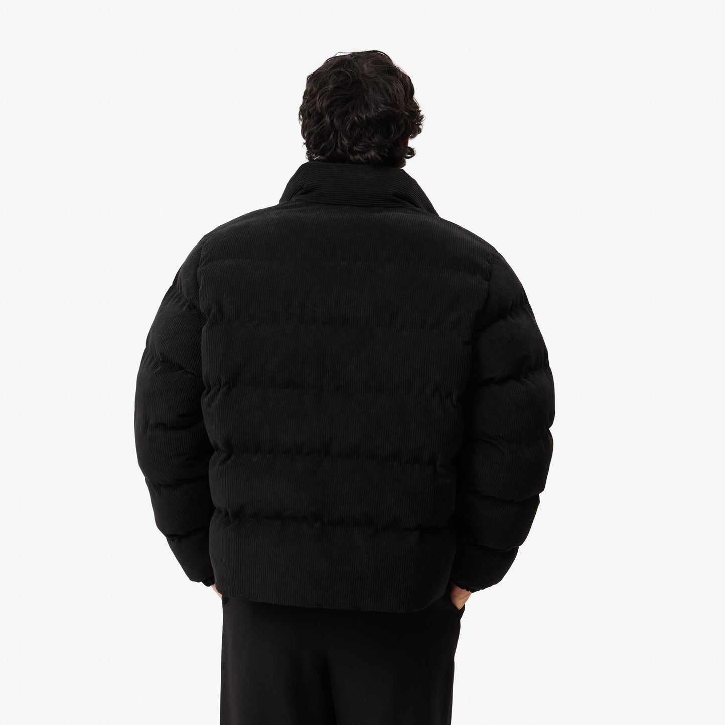 Quilted Velour Puffed Jacket-BH2890