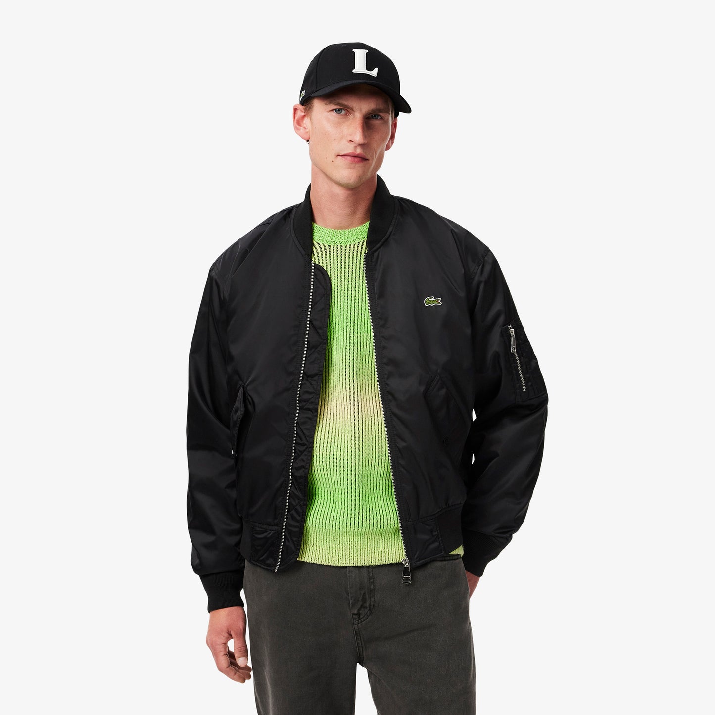 Water-Repellent Padded Bomber Jacket - BH2899