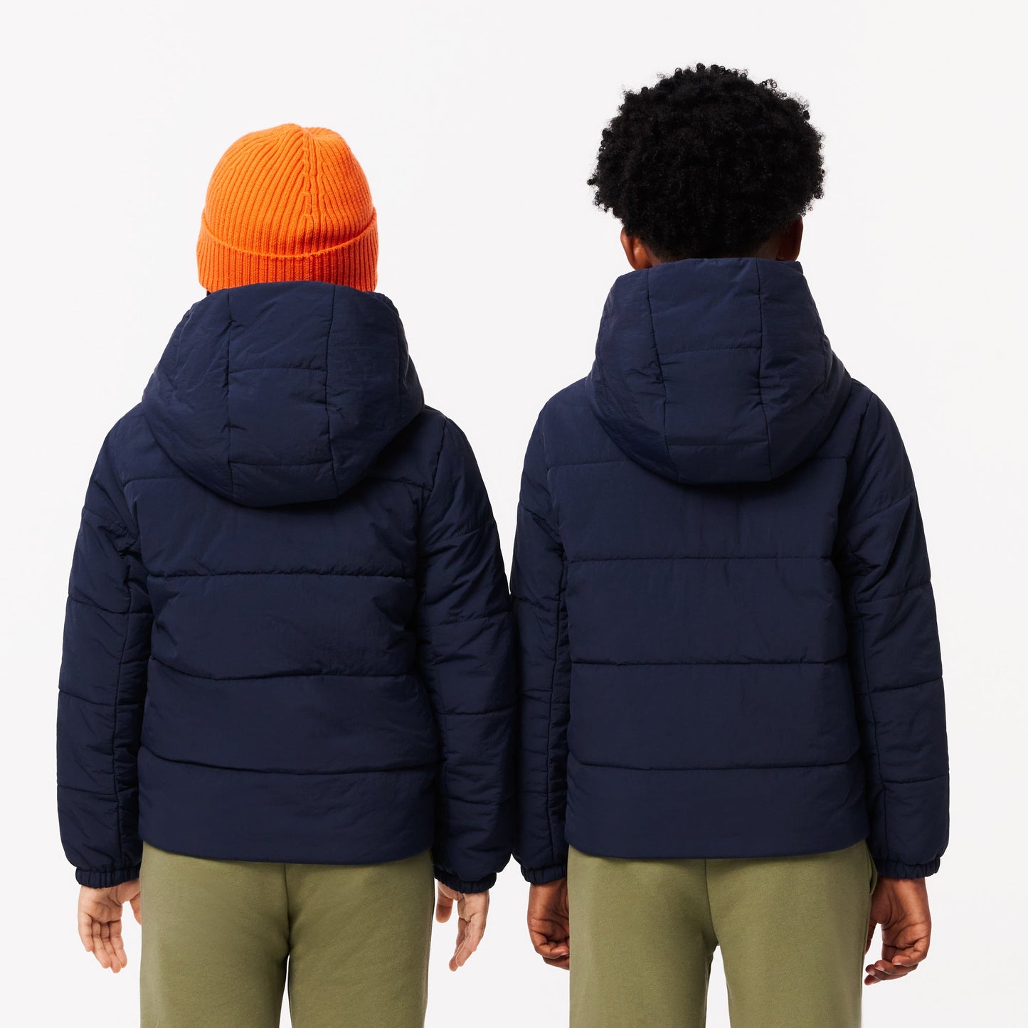 Hooded Taffeta Puffed Jacket-BJ1130
