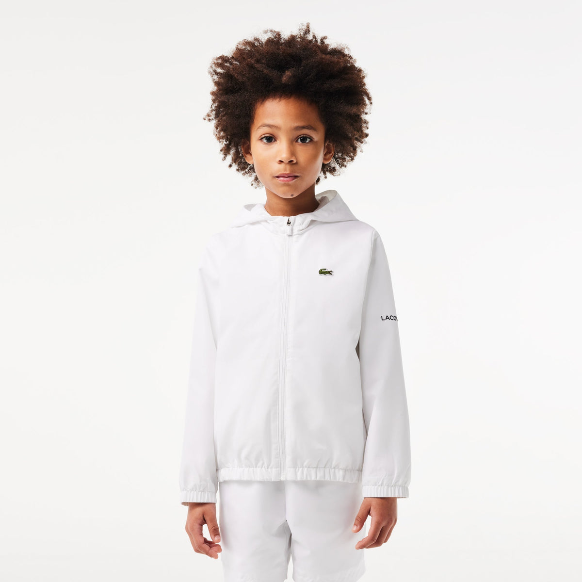 Zip-Up Hooded Sport Jacket-BJ2481
