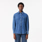 Oversized Denim Breast Pocket Shirt - CF0036