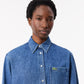 Oversized Denim Breast Pocket Shirt - CF0036