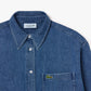 Oversized Denim Breast Pocket Shirt - CF0036