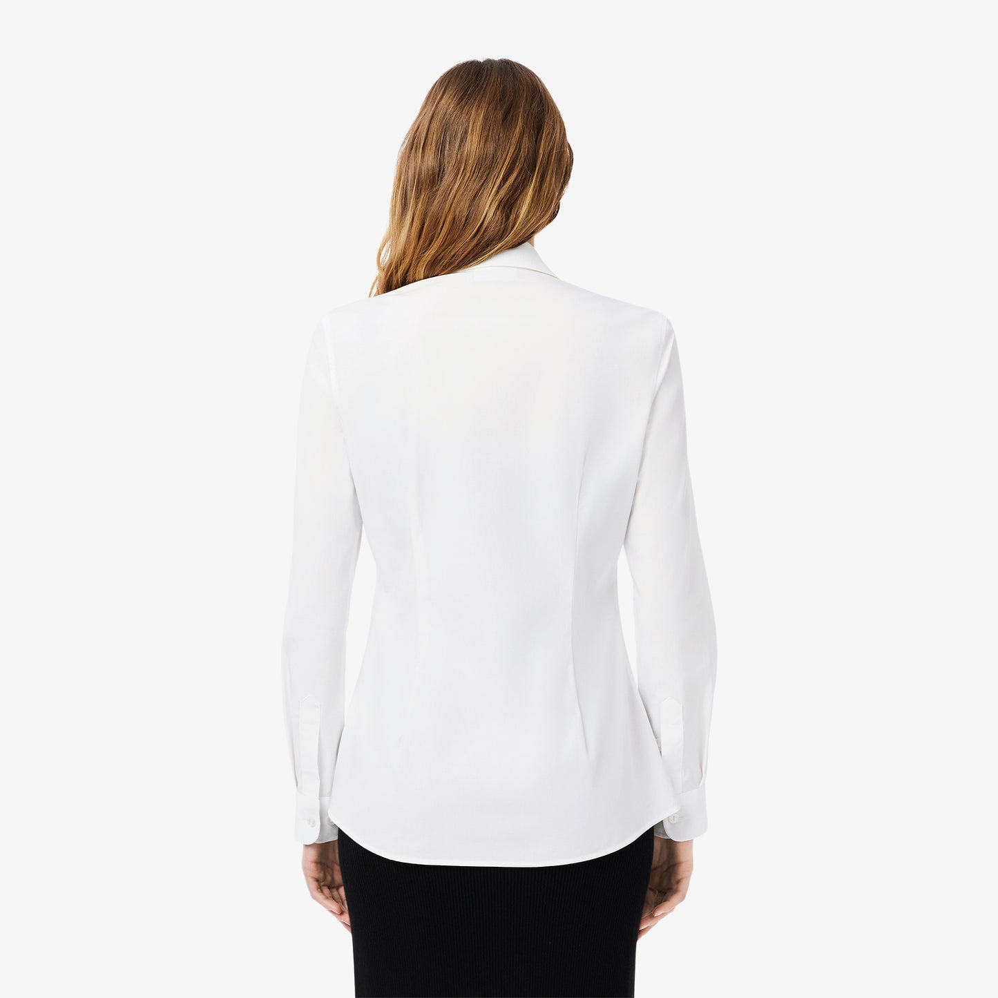 Slim Fit Stretch Poplin Pocket Shirt-CF0207