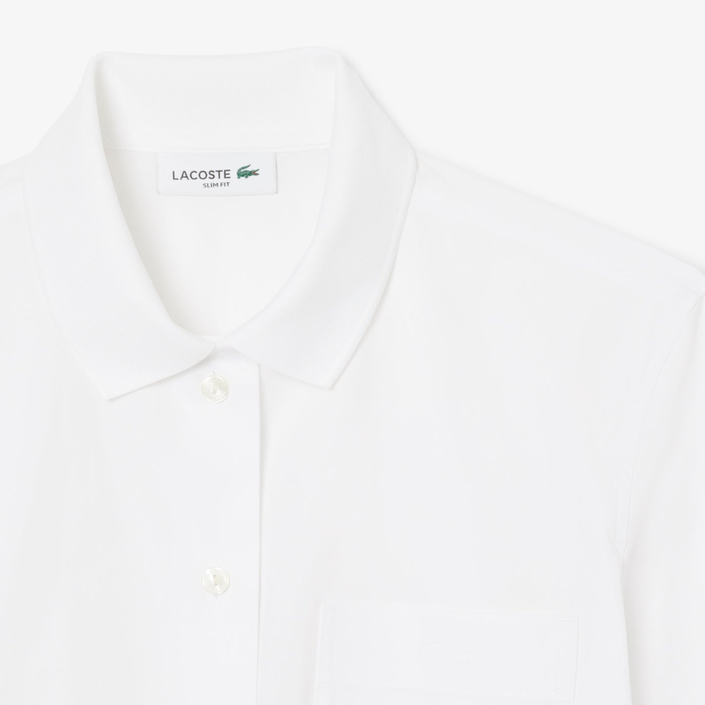 Slim Fit Stretch Poplin Pocket Shirt-CF0207
