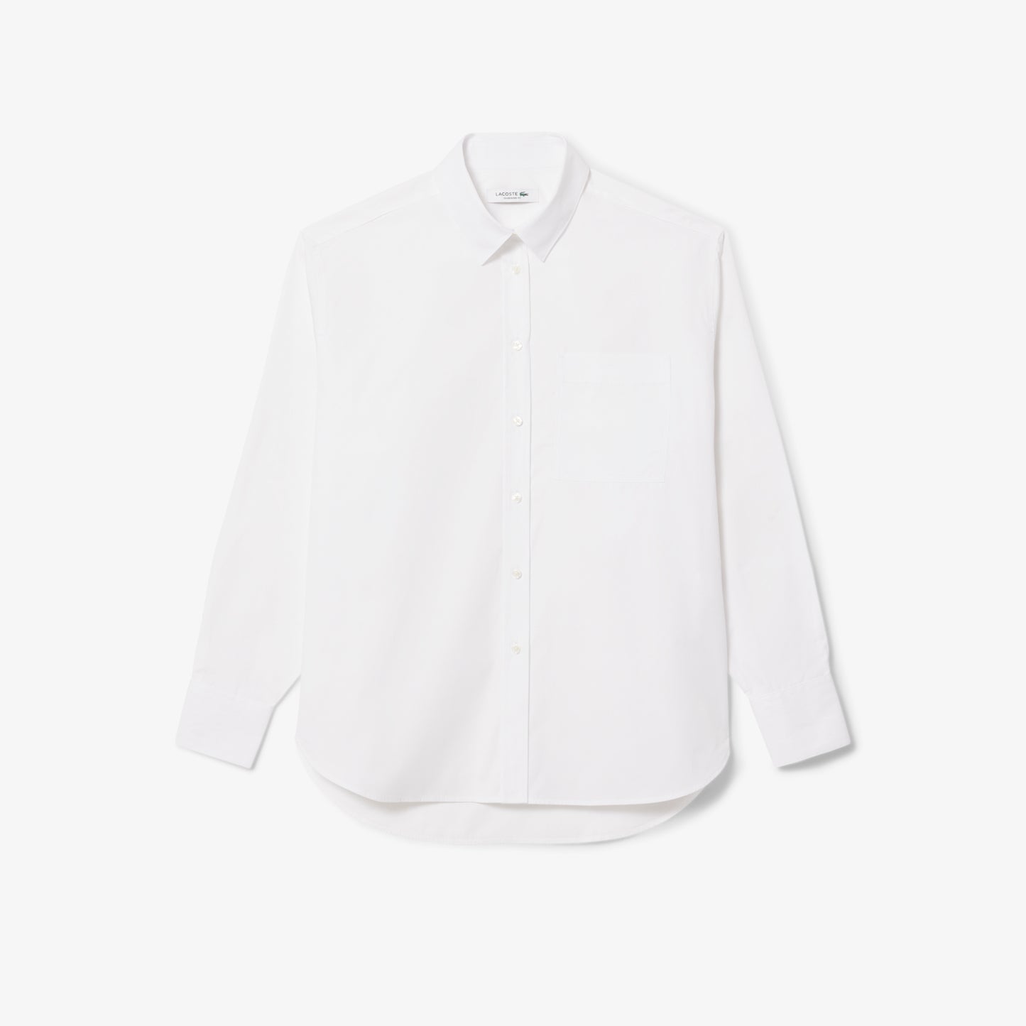 Oversized Cotton Poplin Shirt-CF0215
