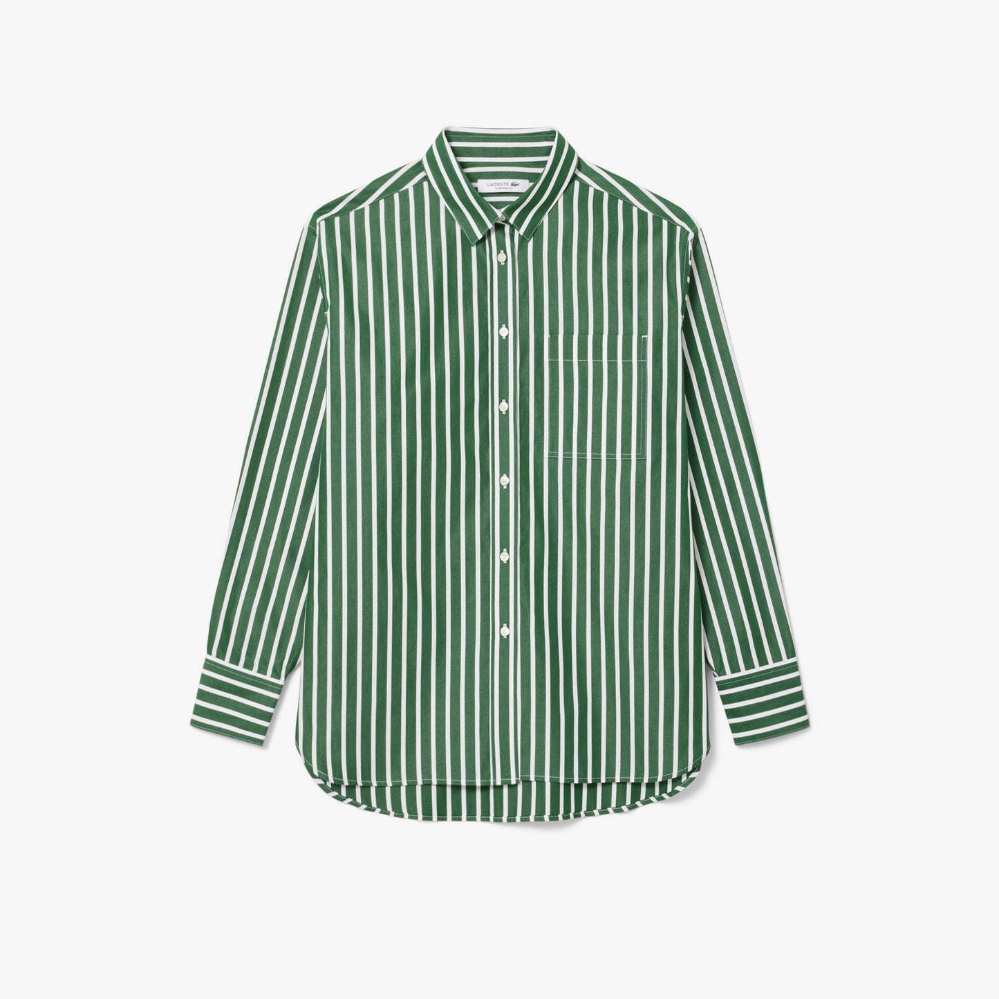 Oversized Cotton Poplin Shirt-CF0215