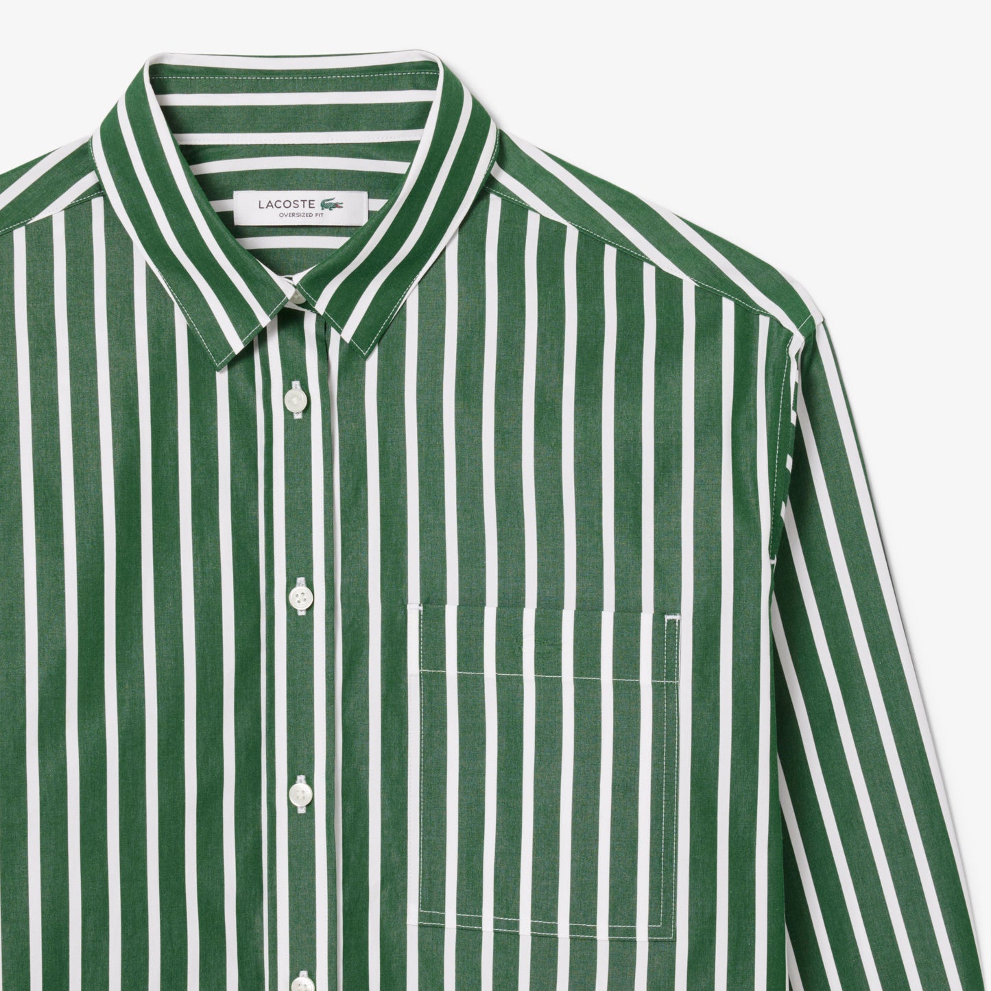 Oversized Cotton Poplin Shirt-CF0215