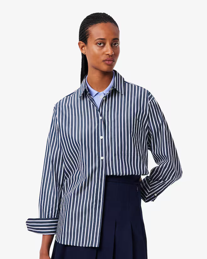 Oversized Cotton Poplin Shirt - CF0215
