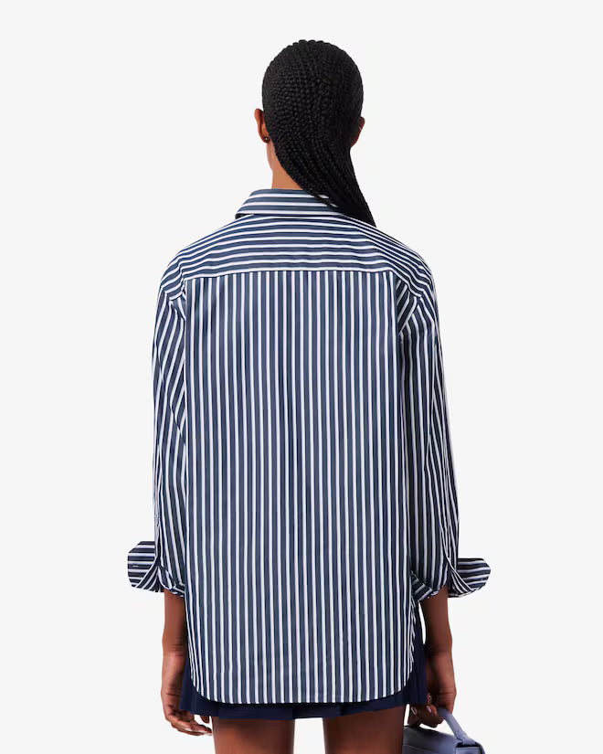 Oversized Cotton Poplin Shirt - CF0215