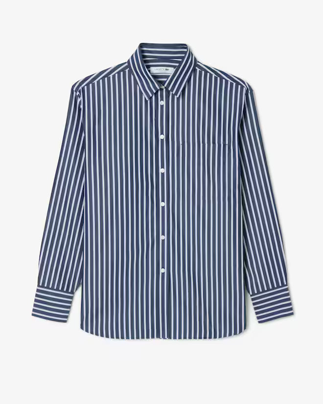 Oversized Cotton Poplin Shirt - CF0215
