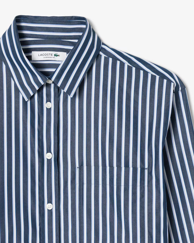 Oversized Cotton Poplin Shirt - CF0215