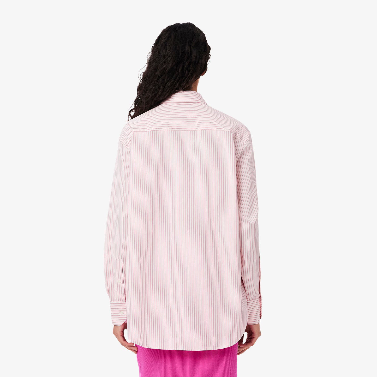 Oversized Cotton Poplin Shirt-CF0215