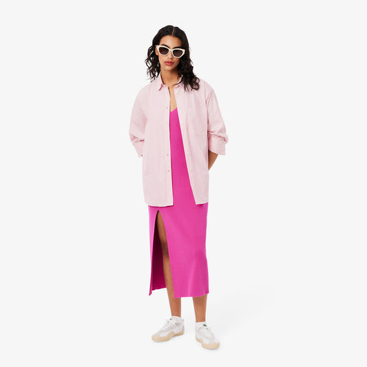 Oversized Cotton Poplin Shirt-CF0215