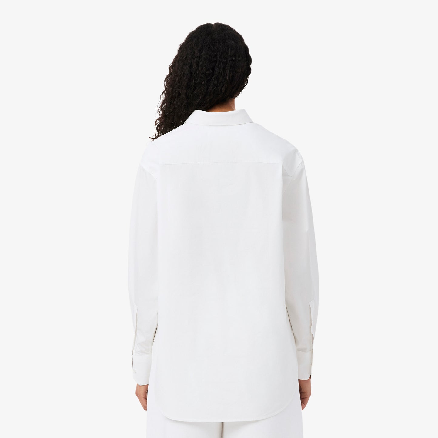 Oversized Cotton Poplin Shirt-CF1054