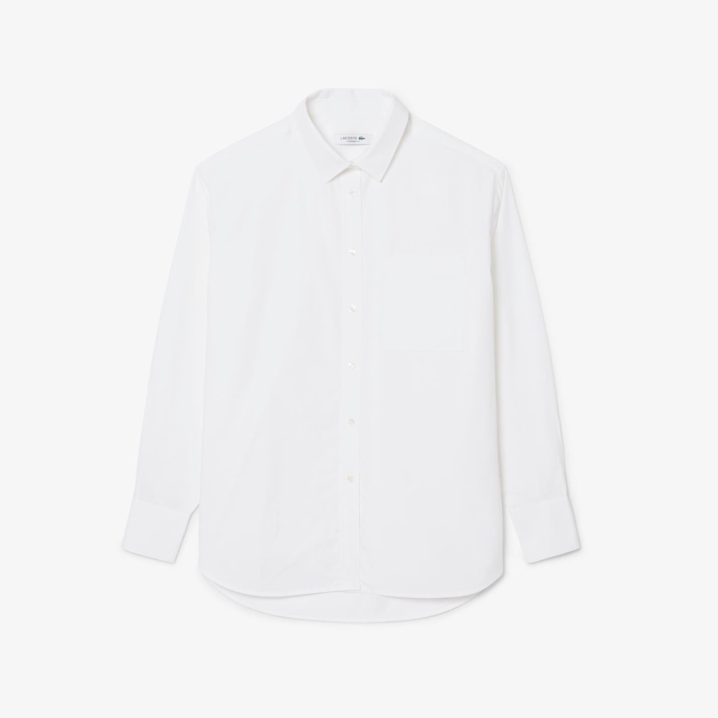 Oversized Cotton Poplin Shirt-CF1054