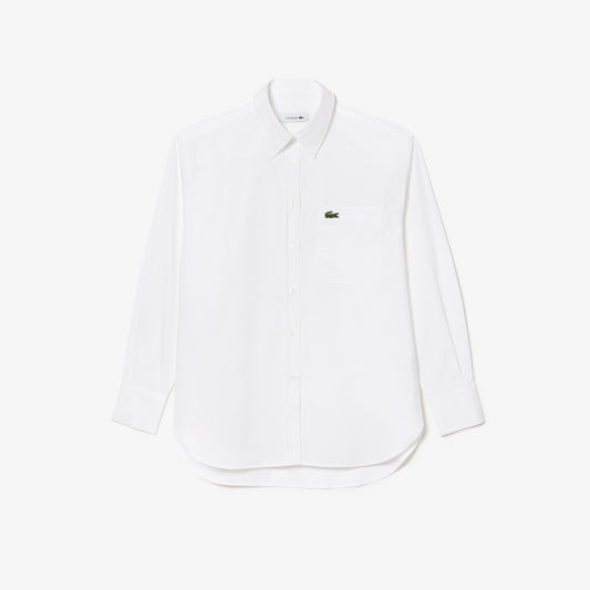 Oversized Shirt with Breast Pocket