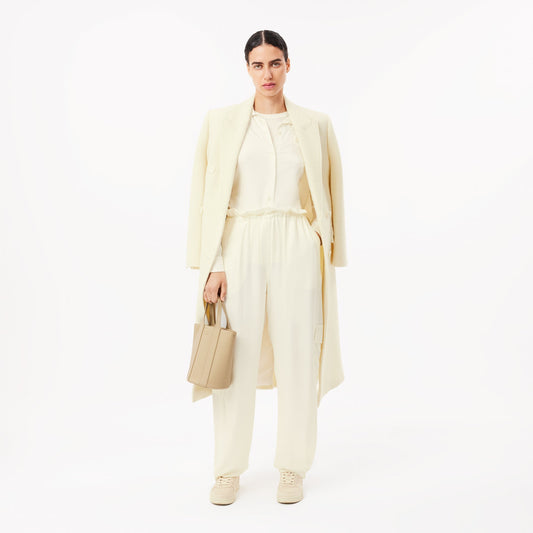 Slim Fit Fluid Ribbed Collar Shirt-CF3885