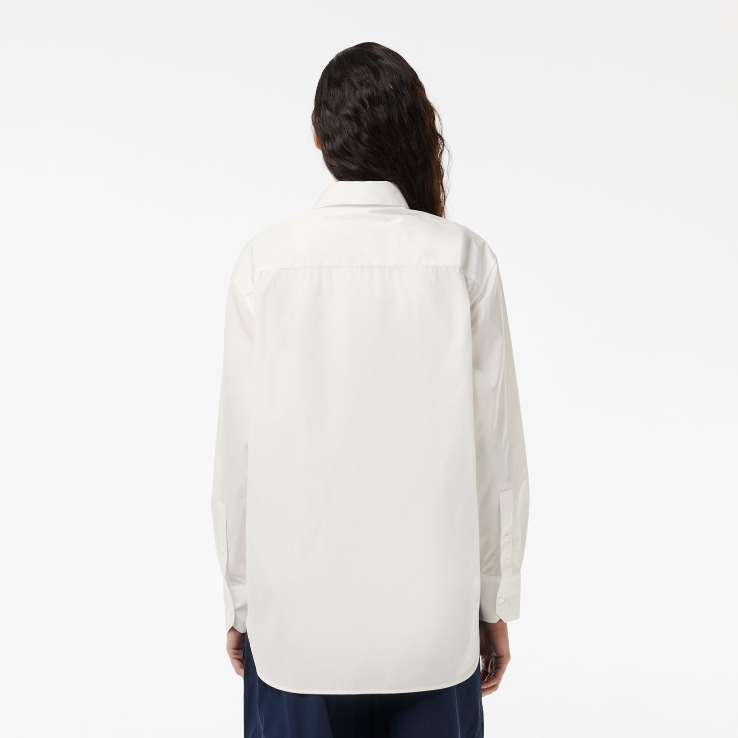 Oversized Fit Cotton Poplin Shirt - CF7706