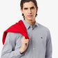 Slim Fit Striped Stretch Poplin Shirt - CH0198