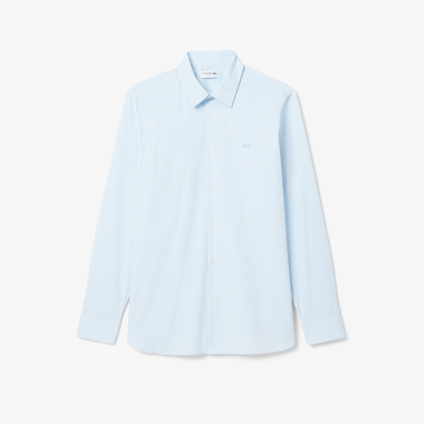 Slim Fit Striped Stretch Poplin Shirt - CH0198