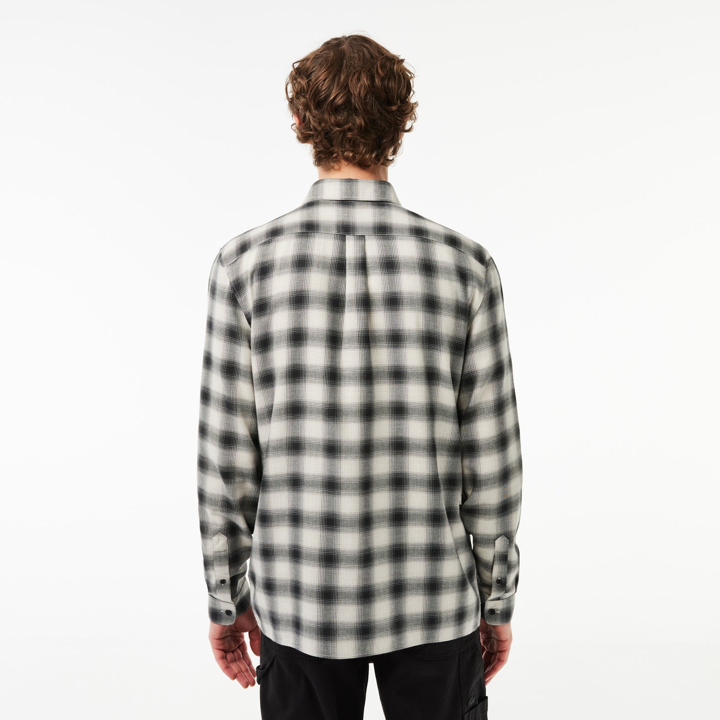 Regular Fit Wool and Cotton Flannel Shirt-CH1868