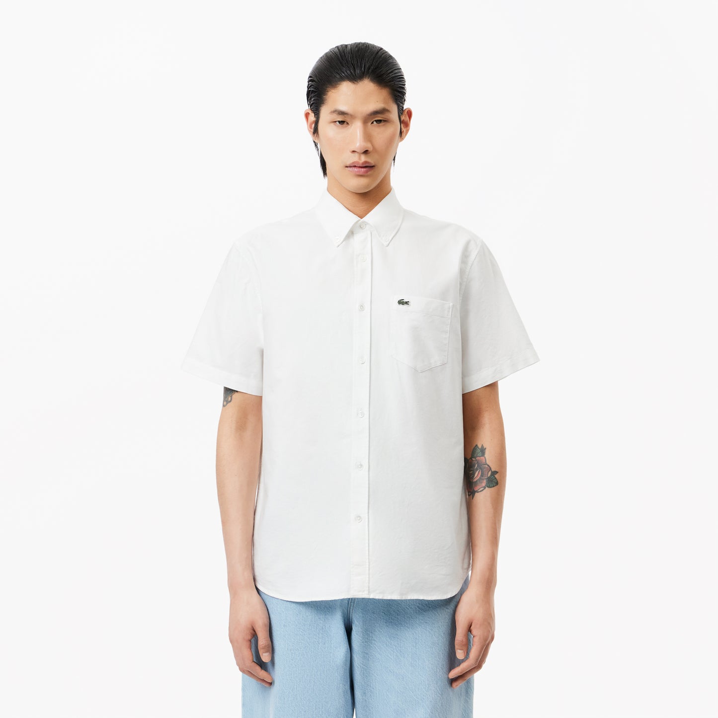 Regular Fit Short Sleeved Oxford Shirt - Ch1917