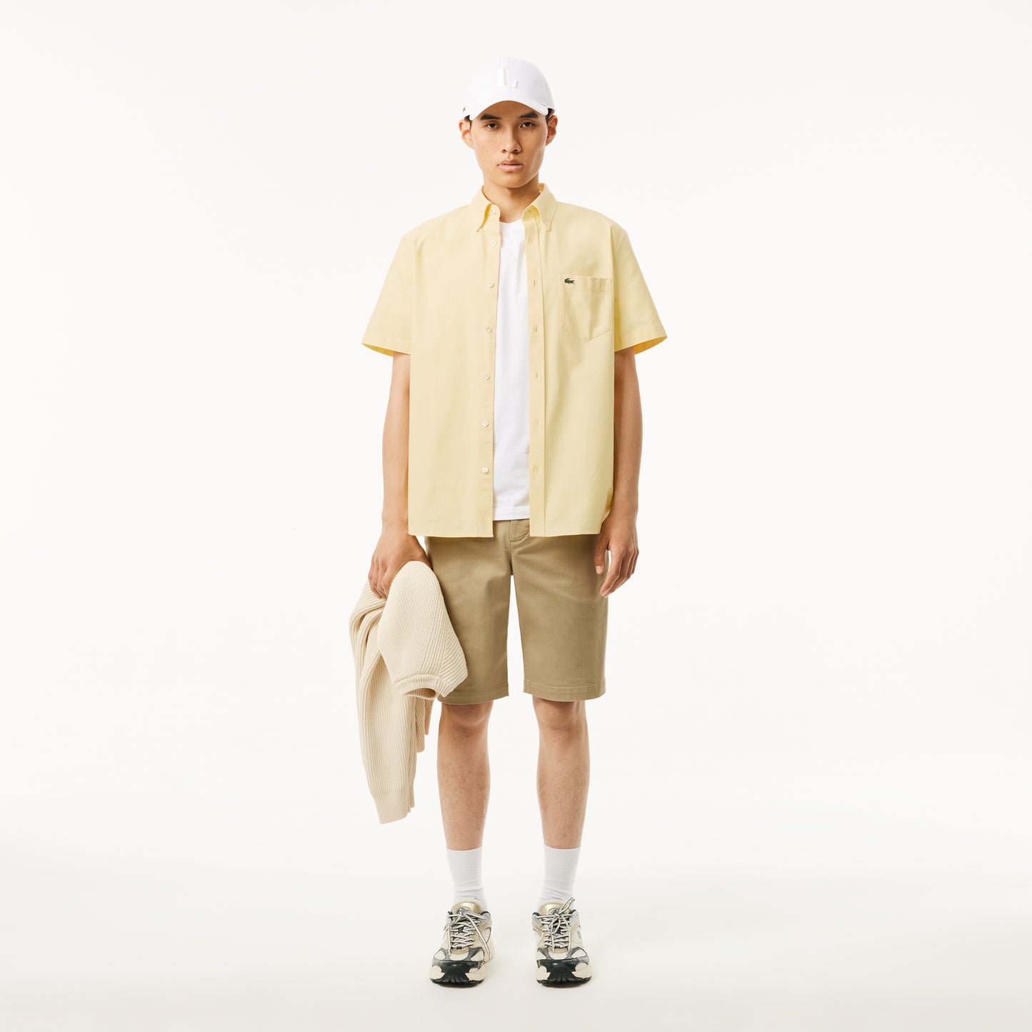 Regular Fit Short Sleeved Oxford Shirt - CH1917