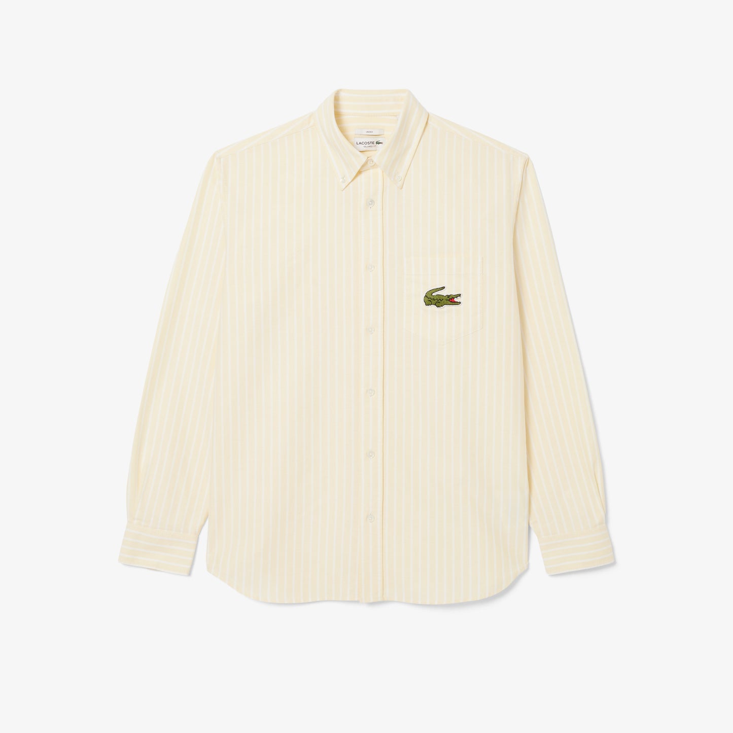 Relaxed Fit Striped Oxford Shirt-CH2499