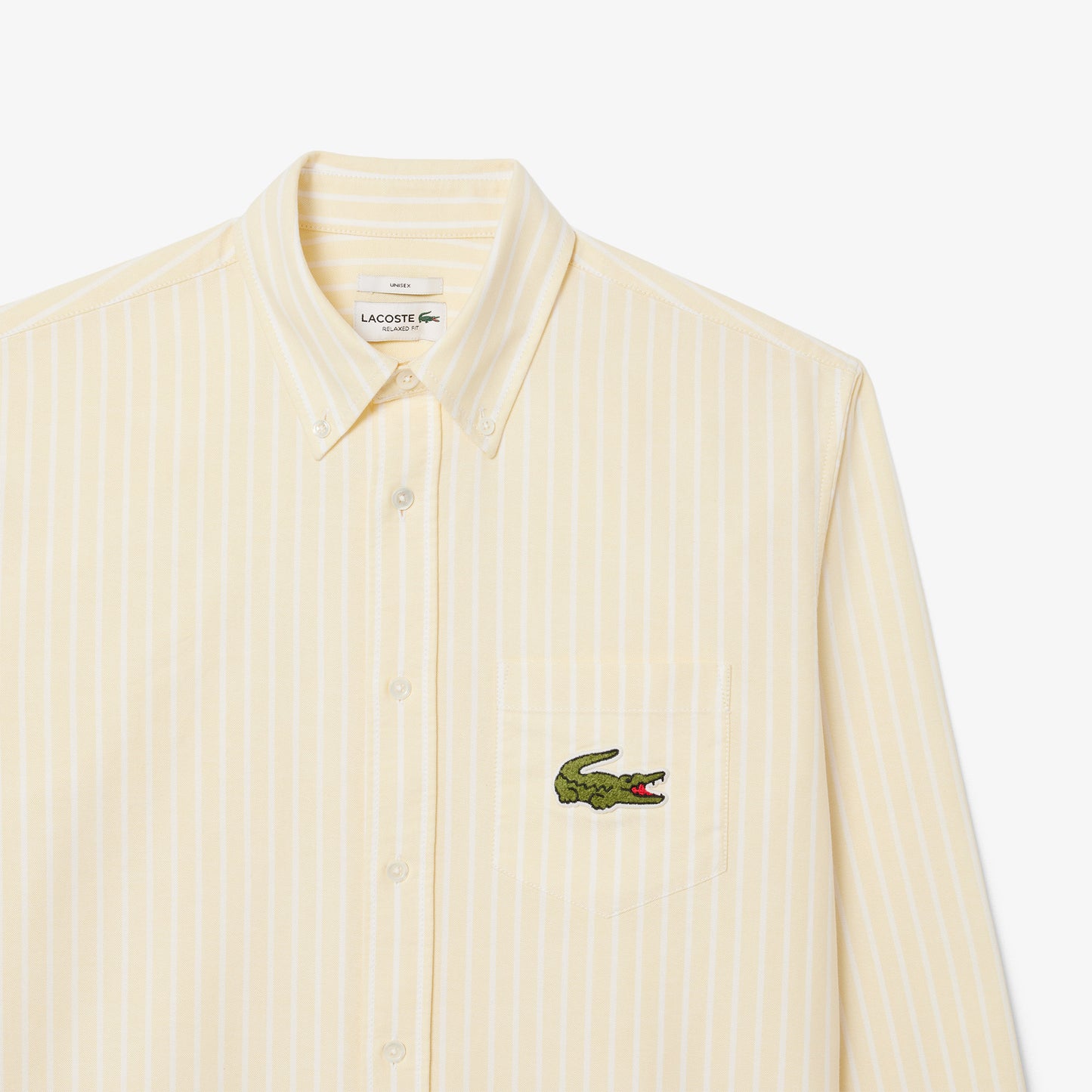 Relaxed Fit Striped Oxford Shirt-CH2499