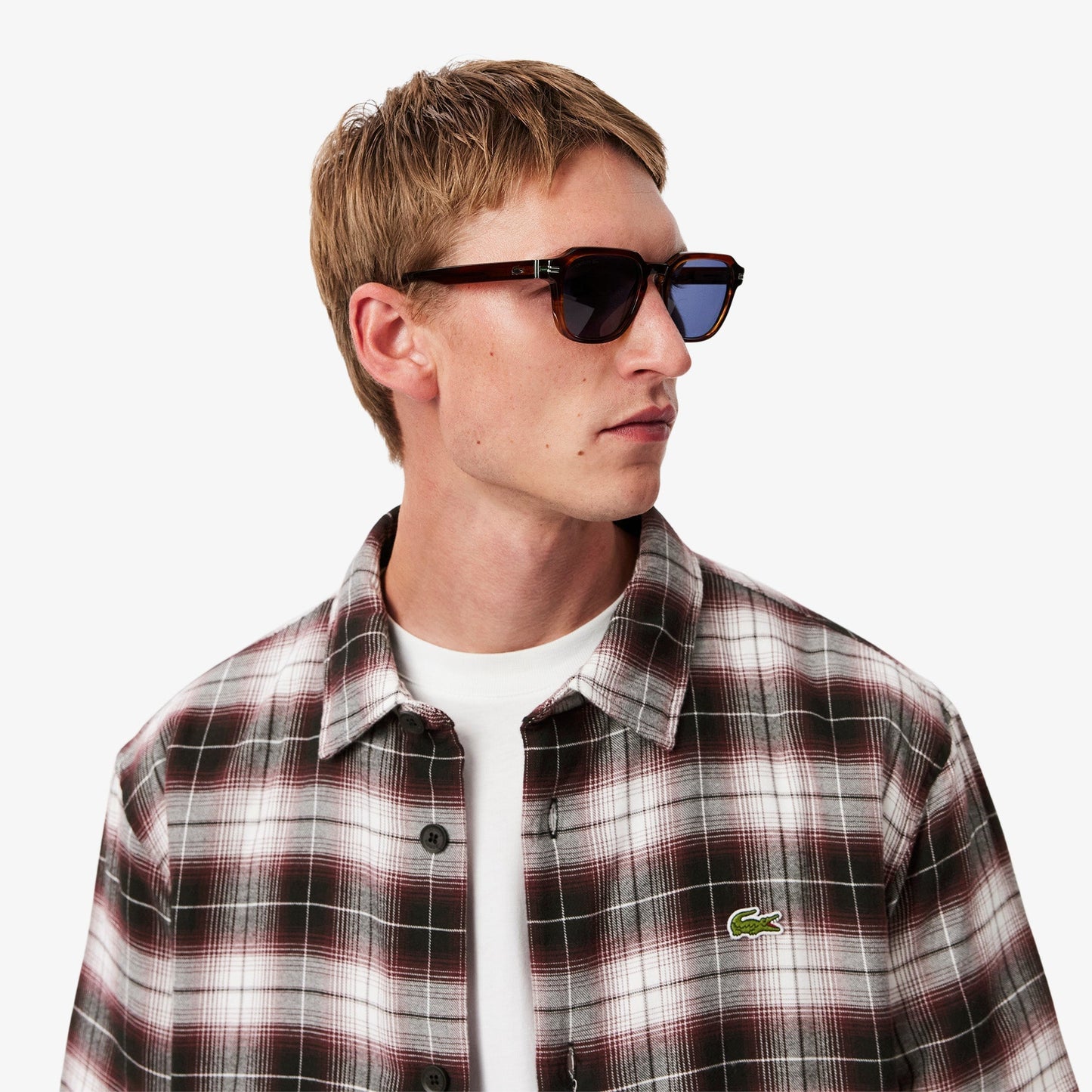 Oversized Plaid Overshirt-CH3499