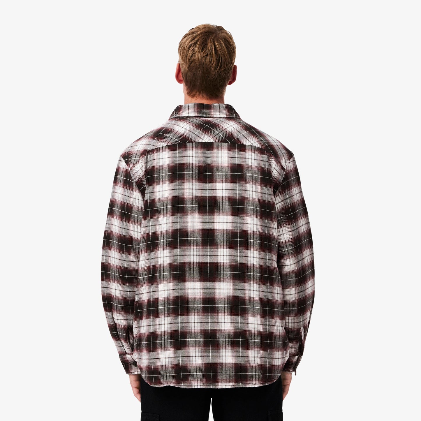 Oversized Plaid Overshirt-CH3499