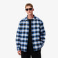 Oversized Plaid Overshirt-CH3499