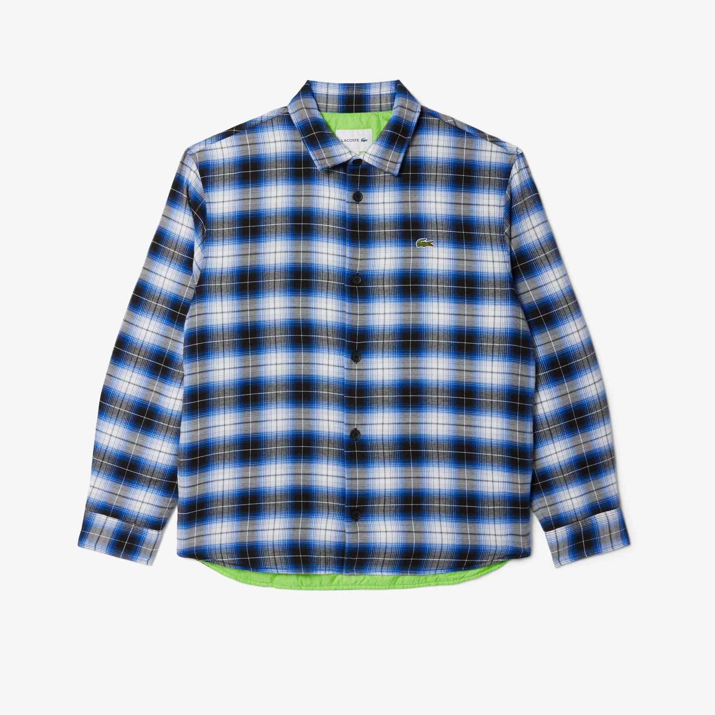 Oversized Plaid Overshirt-CH3499