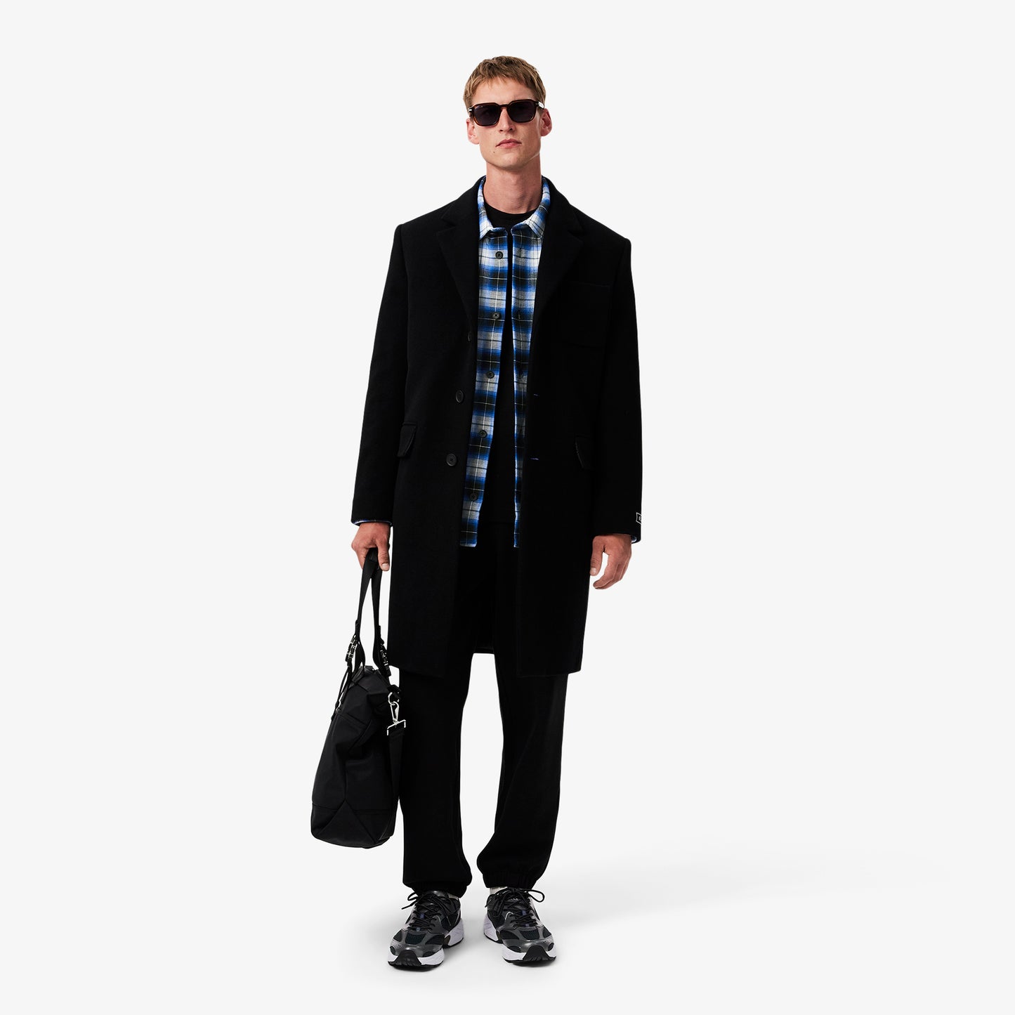 Oversized Plaid Overshirt-CH3499