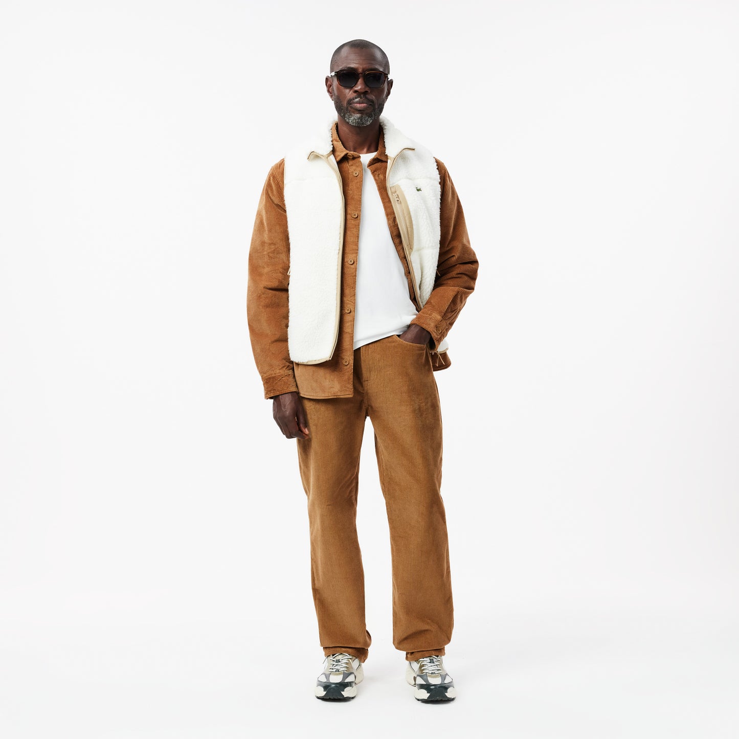 Oversized Corduroy Overshirt-CH3512