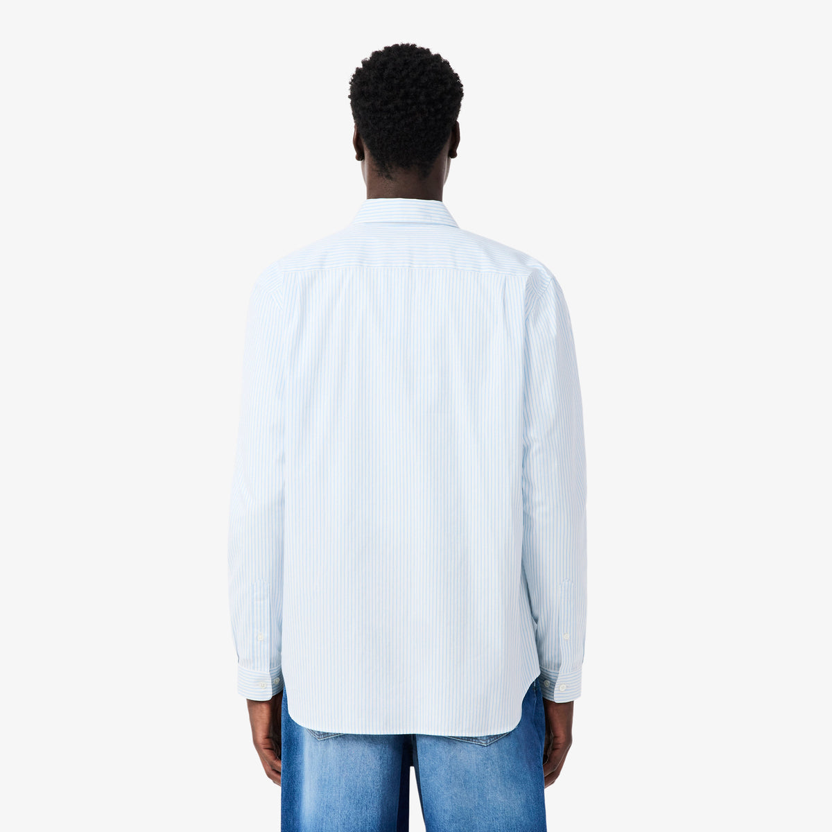 Regular Fit Striped Pinpoint Shirt-CH5084