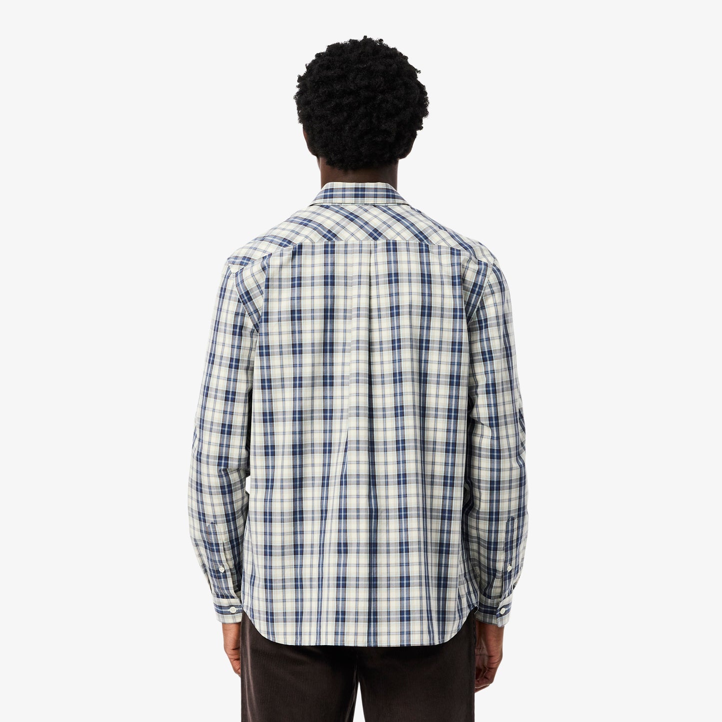 Regular Fit Poplin Plaid Shirt - CH5085